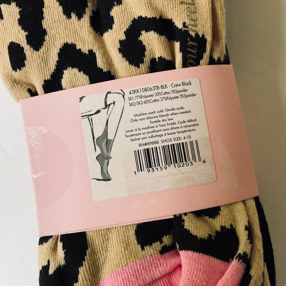 KATE SPADE 3 Pair Crew Socks NWT - Picture 3 of 3